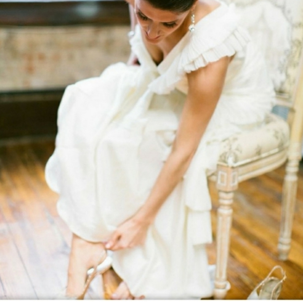 BHLDN gown ANTHROPOLOGIE